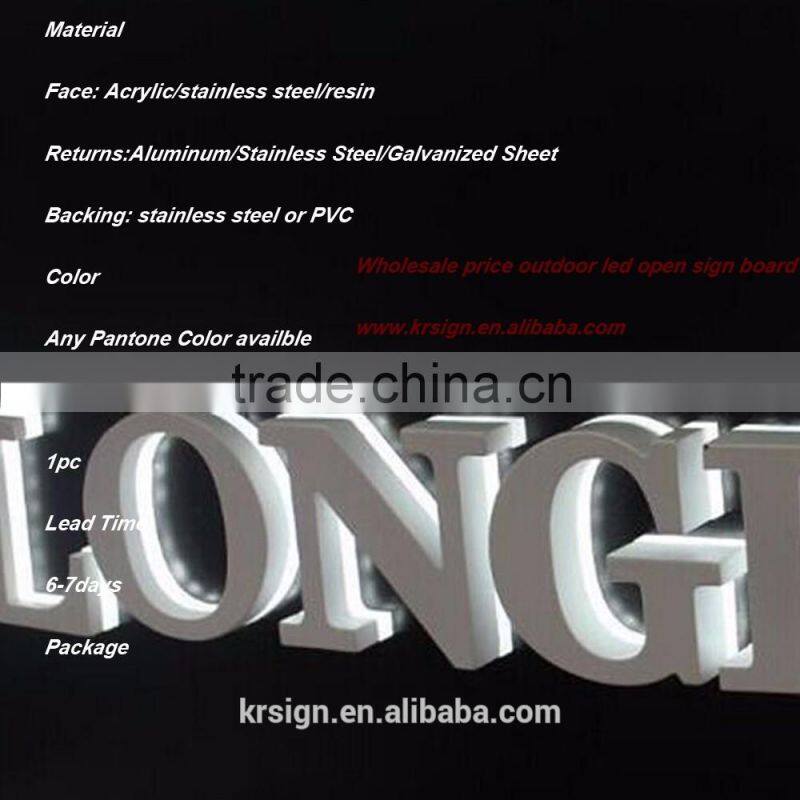 LED SIGN 3d led signag logo in 3D alphabets