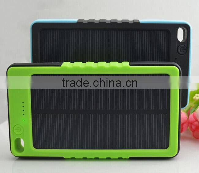Solar power bank 6000~12000mah power bank solar for iphone samsung ipad ipod from Shenzhen