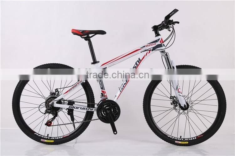 2016 hot bike Maruishi cheap aluminium alloy mountain bike MTB bike 26 size