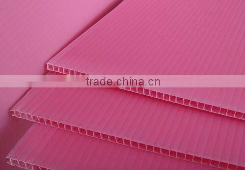 Moisture-resistance Hollow Corrugated Polypropylene Sheet