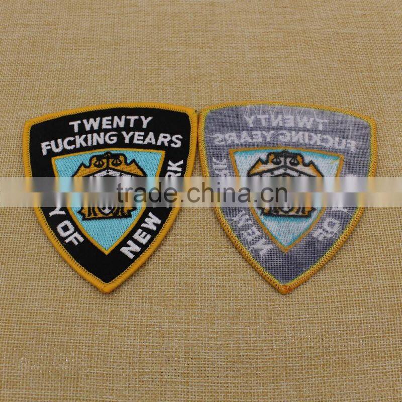 High Quality Custom Made Embroidery Patch
