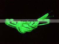 Cusotmer logo printing glow shoelaces