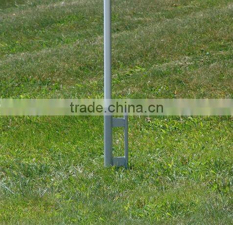 demountable aluminum swooper flagpole