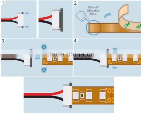 warm white 2 years warranty high quality Wholesale 50m/roll green 5050 led strip light with connector