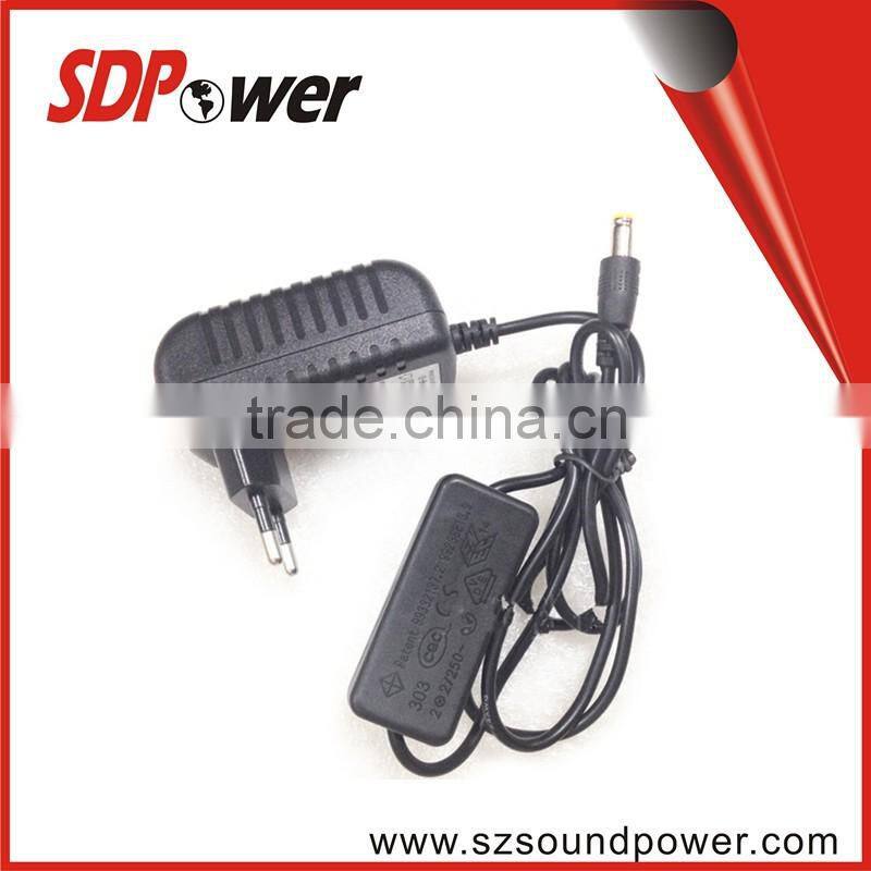 5V 1.5A 2A IP Camera Power adapter with USB end