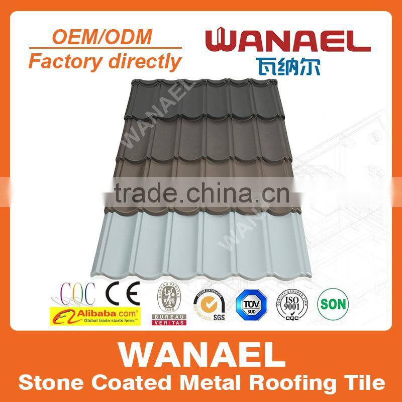 Fireproofing High Quality Heat Insulation1 Meter Metal Roof Tile