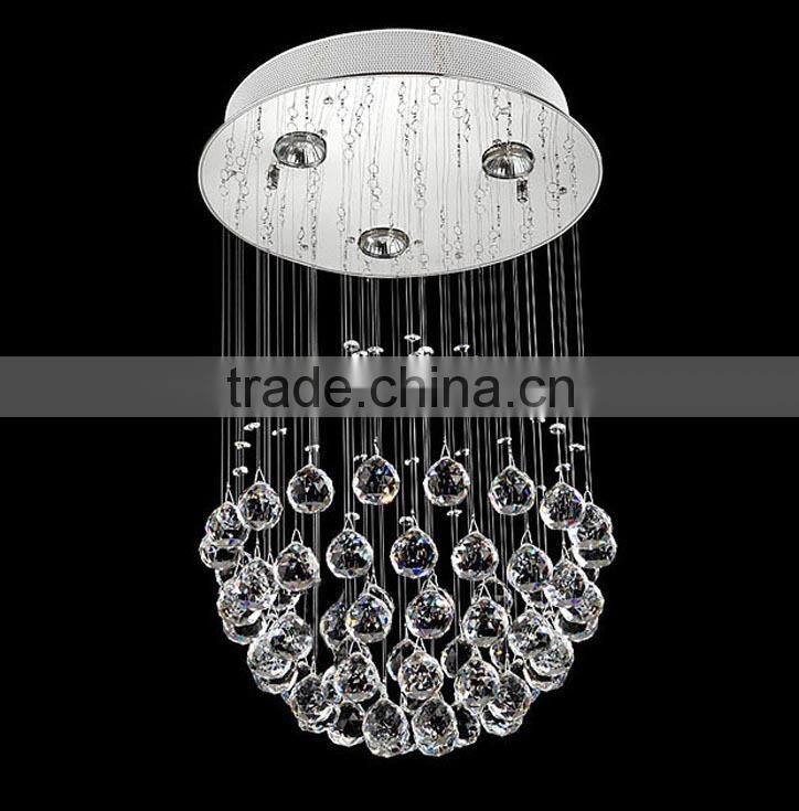 Modern crystal ceiling lights