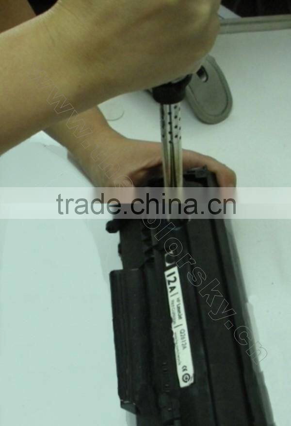 (RTT-16.5BK) hole driller digger and foam sticker plug cap for HP for canon for lexmark toner cartridge refill tool kit 220v 60w