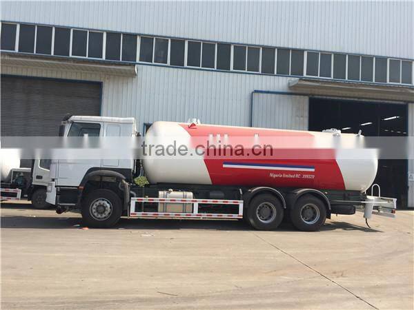 SINO howo LPG gas truck mobile gas refueling trucks
