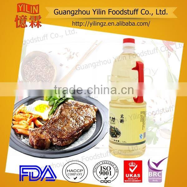 high quality sushi product 1.8L Rice Vinegar from china manufacture with oem service