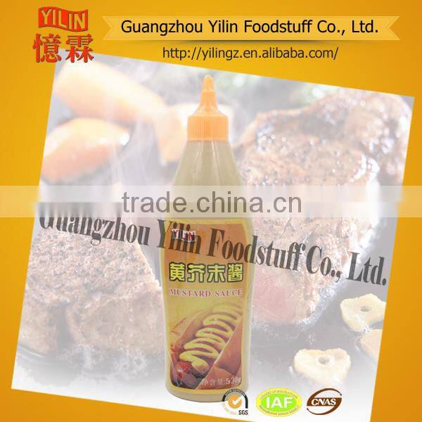 Hot sale in Europe market 35ml glass bottle mustard sauce