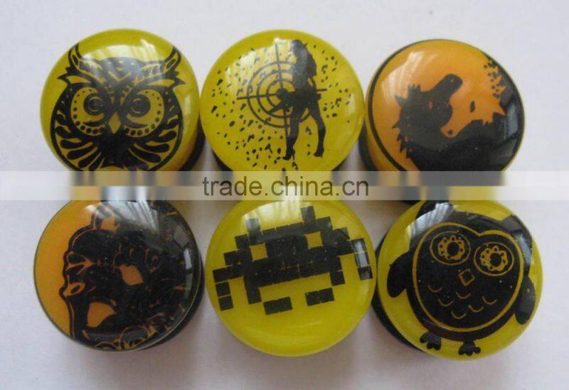 2015! most popular body jewelry uv plugs