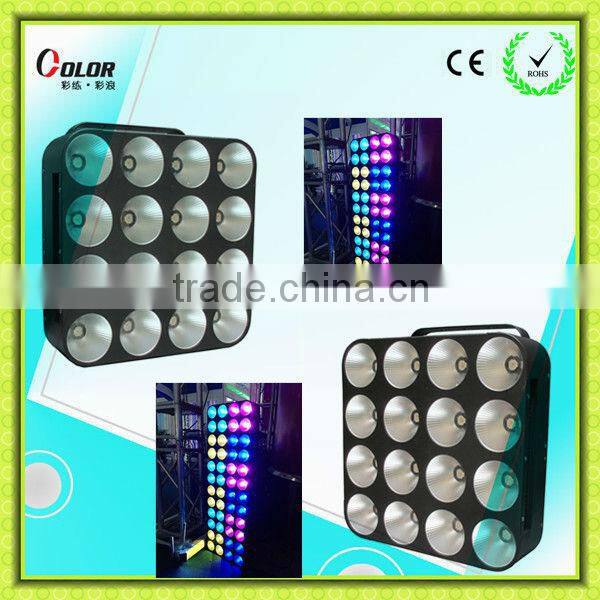 4x4 decorative lighting fixture 30w RGB COB LED blinder