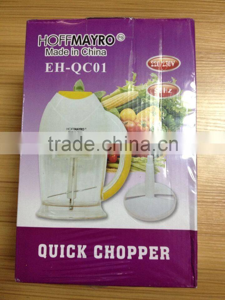 Certificates Approved Meat Grinder Quick Chopper