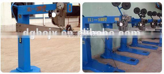 semi-automatic corrugated box stitching machine