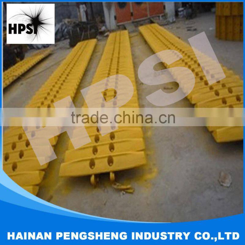 shantui bulldozer SD16 track shoe 203MA-00151,track shoe width 510mm from China manufacture