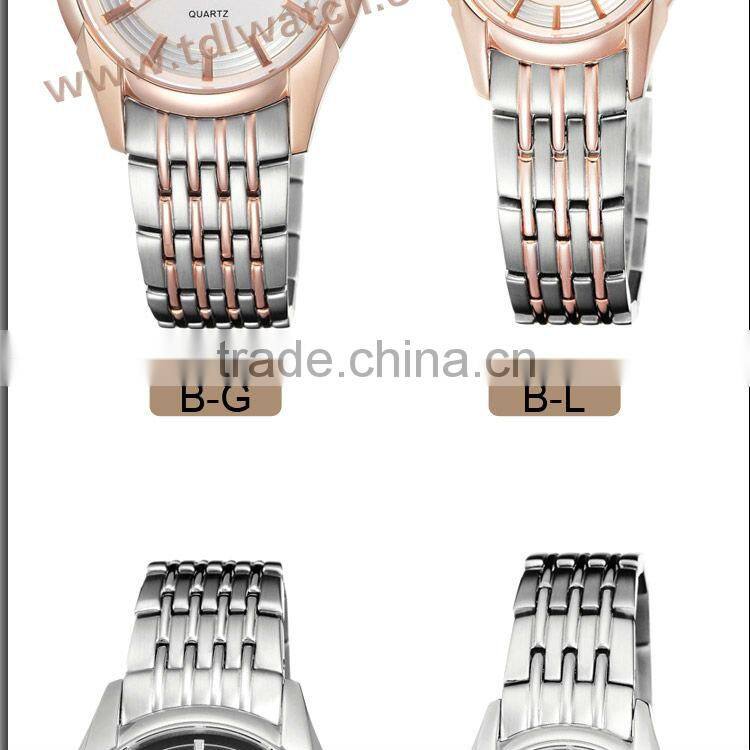 2013 New Sapphire Glass All Stainless Steel Couple's Branded Watch