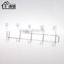 TAOCHENG multi color balls Metal hooks for clothes hanger 3 hooks