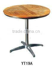 Wholesale 4 person foldable wedding events restaurant dining table YT12A