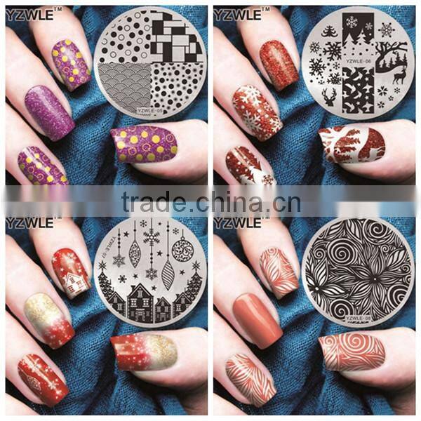 Fashion Summer hot new design DIY nail polish print image plate