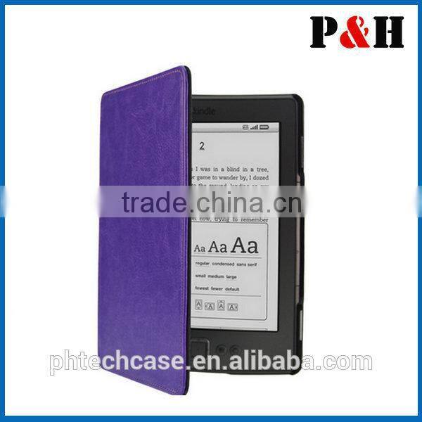 For amazon kindle 4 , original kindle cover leather case