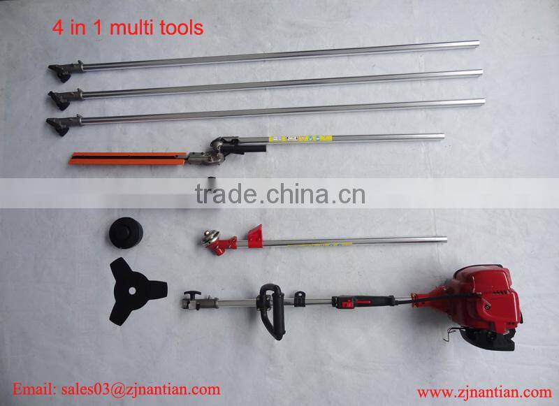4 in 1 multipurpose gasoline garden tools 52cc