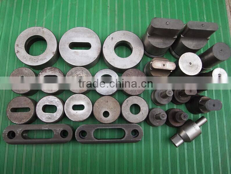 Ironworker machine moulds