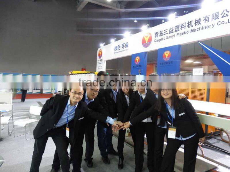 PVC Plastic floor panel making machine