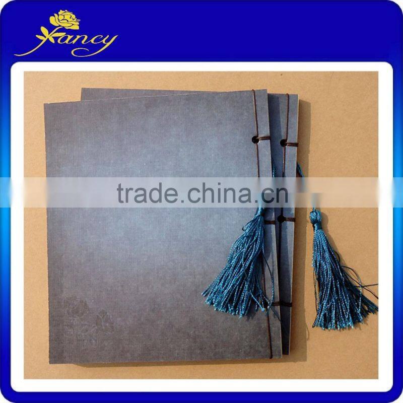 blank paper with beatuiful cover paper note book