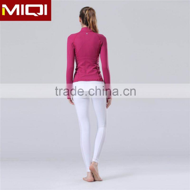 (Factory) wholesale body fit yoga wear sports active wear women yoga wear type sports jackets