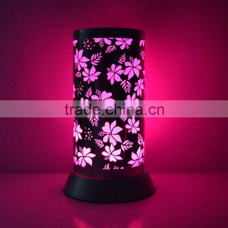 Battery Operated LED color changing touch light for decoration