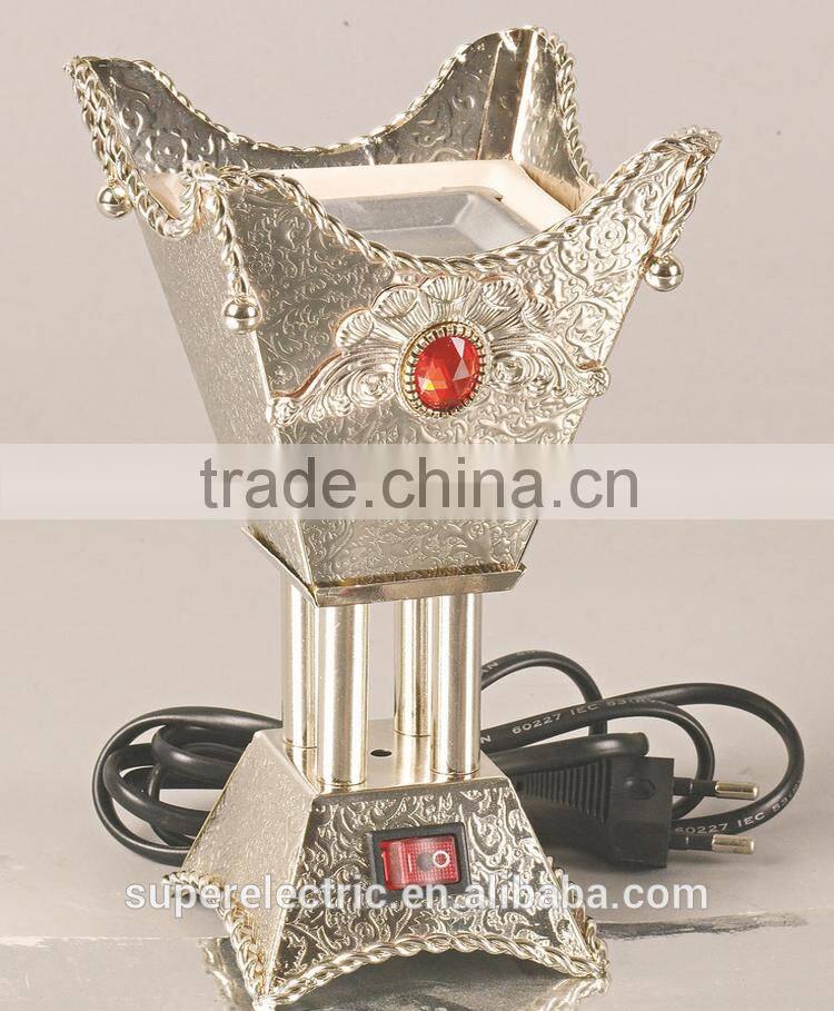 2016 latest design arabic censer and thurible custom made electric mini portable incense burner