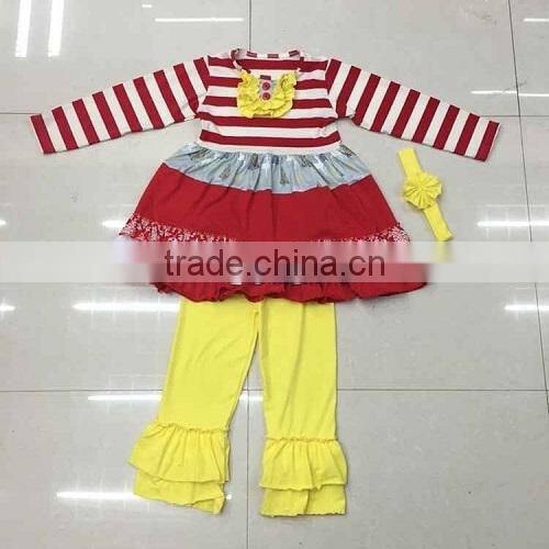 2016 newly arrival fun up in the clouds baby girls clothing parade girl cute dress