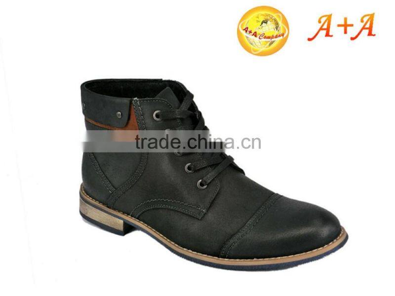wholesale high quality leather boots for men