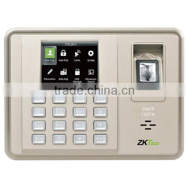 TX638 Fingerprint clock standalone TCP/IP WIFI fingerprint sensor color TFT screen office device biometric attendance system