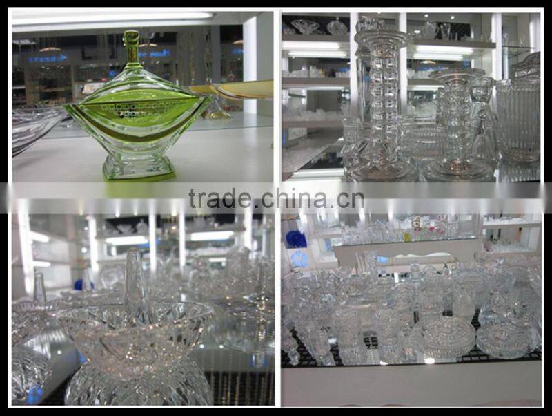 Cube colored glass Vase centerpieces vases