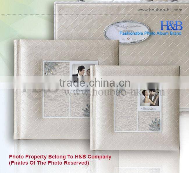 H&B fancy 50th wedding anniversary photo album