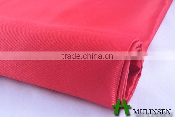 Mulinsen Textile 2016 Dyed twill 100% Polyester Satin Fabric