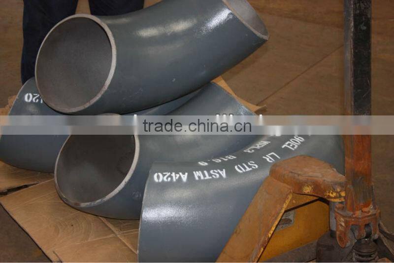 45Degree LR Butt-welded with factory stainless pipe fitting