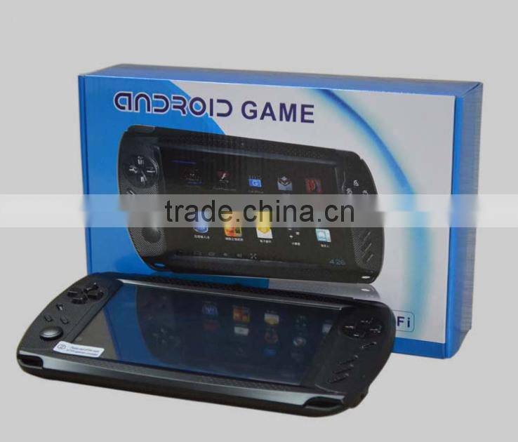 video games 7" touch screen,five-Point Capacitance Touch,800*480 Aandroid 4.1 tablet game console
