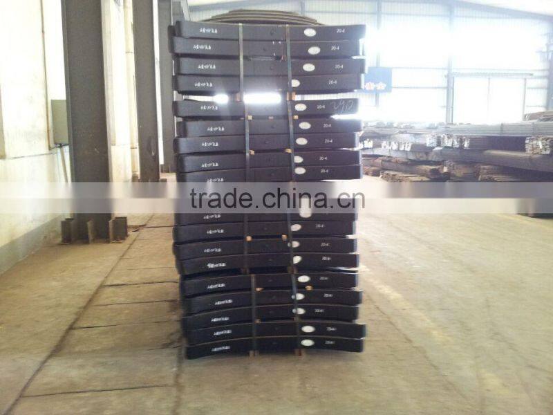 types of heavy duty truck parablic leaf spring