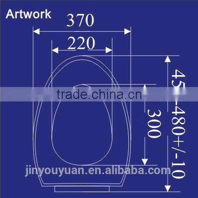 1047 Toilet Seats; 19'' Slim Toilet Lids Covers China Manufacturers