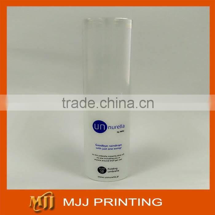 Clear Palstic Cylinder box for gift packaging doll packaging toy packaging