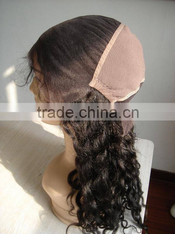 100 brazilian virgin hair full lace wigs with high quality