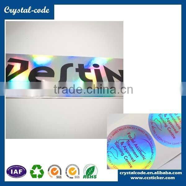 Hot sales custom tamper proof hologram sticker
