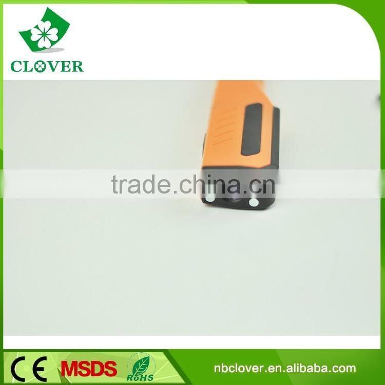 ABS with 4pcs magent 64g promotional pen shape torch light