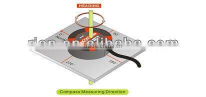 2D Calibration Patented Technology Electronic Compass Sensor