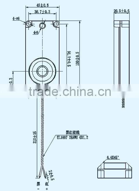 FB40BOX-05(GP) 8Ohm 5watt LED computer powered speaker box (FBELE)