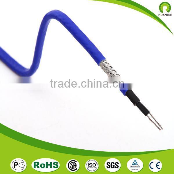CE EAC certified two conductor self regulating carbon fiber heating cable