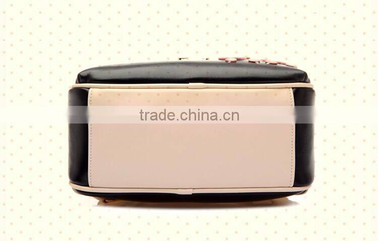 Wholesale Fashion Beauty Lady leather Bags Backpacks Leather laptop backpack